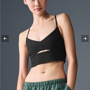 Alo Alosoft Highlight Bra Black Size M